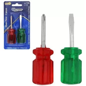 Chave Toco C/2 Fenda e Phillips WESTERN