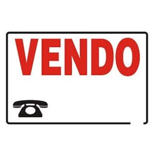 Placa Sinalizadora Vendo ACESSO