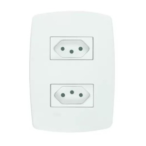 Tomada Dupla Tomada Pérola 20A RADIAL