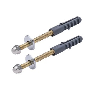 Parafuso P/Vaso Sanitário 12MM C/2 UNIFIX