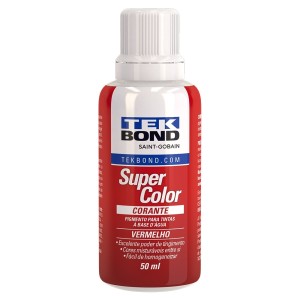 Corante Líquido Vermelho 50ML TEK BOND
