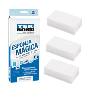 Esponja Mágica C/3 TEK BOND