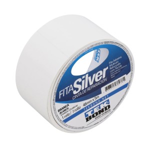 Fita Silver Tape Branca 48MMX5M TEK BOND
