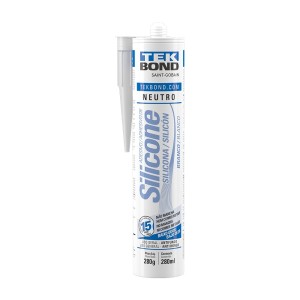 Silicone Neutro Branco 280G TEK BOND