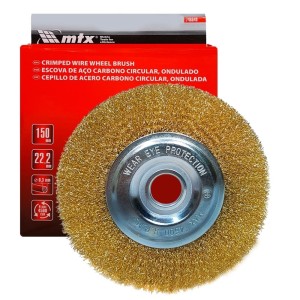Escova Aço Circular 150MM MTX