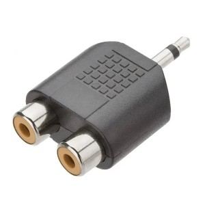 Plug Adaptador RCA P/P2 C/20 KBR