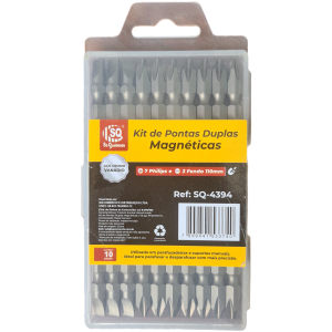 Bits Ponta Dupla Magnética 110MM C/10 SAFARI