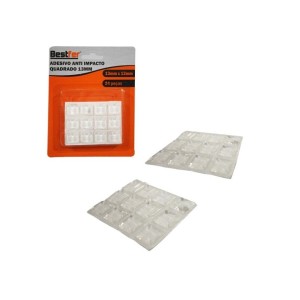 Adesivo Anti-Impacto Quadrado C/24 13MM BESTFER