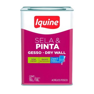 Tinta Sela Gesso/DryWall Branco 18L IQUINE