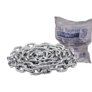 Corrente Soldada 4MM 41MT SAO RAPHAEL