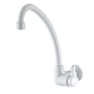 Torneira Bica Móvel Parede Branca 1168 LORENZETTI