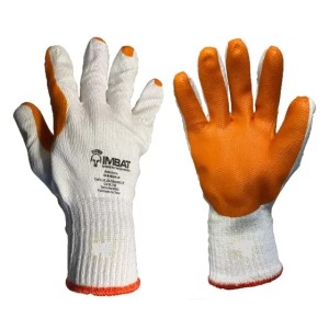 Luva Emborrachada Laranja 9