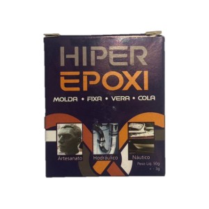 Massa Epóxi 50G HIPER EPOXI