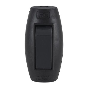 Interruptor Pera Meio de Cordão Preto FC CABOS