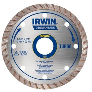 Disco Turbo Diamantado IRWIN