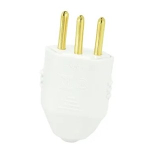 Pino Macho 20A 2P+T Branco PRISMATEC
