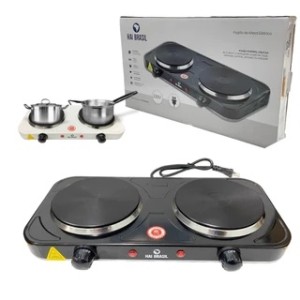 Fogão Elétrico 2 Bocas 2000W 220V HAI BRASIL