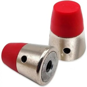 Peso de Panela Vermelho/Cromado C/10 VPN