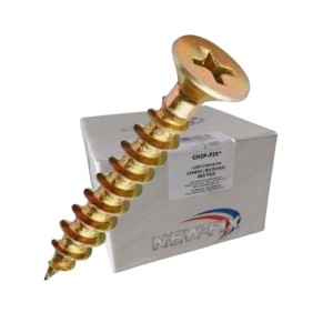 Parafuso Bicromatizado Chip 3,5X40 Chato Phillips C/500 NEWFIX
