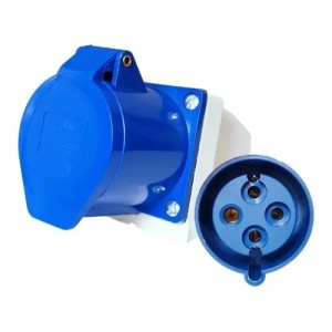 Tomada Sobrepor Quadripolar 16A 220V ELITEK