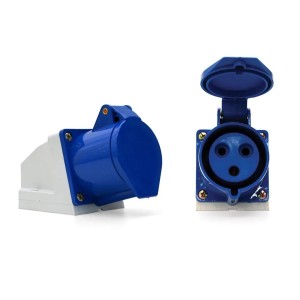 Tomada Sobrepor Tripolar 16A 220V ELITEK