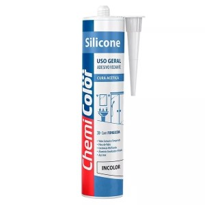 Silicone Acético Incolor 250G CHEMICOLOR
