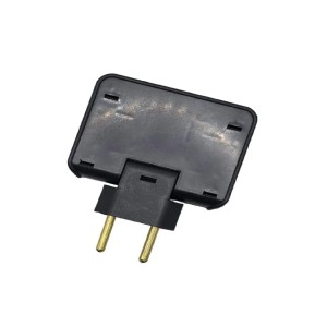 Pino Adaptador Dobrável Preto VOLTIM