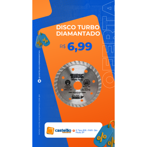 Disco Turbo Diamantado TRX