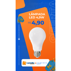 Lâmpada Led 4,9W DYNASTY