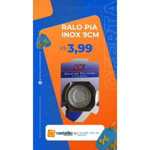 Ralo de Pia Inox PEQ DX