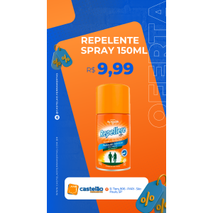 Repelente Inseto Spray 150ML AEROFLEX