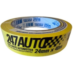 Fita Crepe 247 Auto 24MMX40M TEK BOND