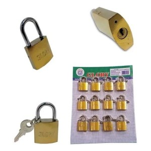 Cadeado Encartelado C/12 32MM GLORY