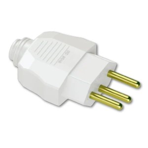 Pino Macho 2P+T Branco 20A LUSTER