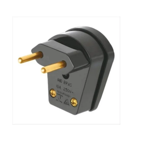 Pino Prensa Cabo 2P 10A Preto COMPOLUX