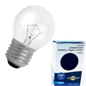 Lâmpada de Geladeira 127V BRASFORT