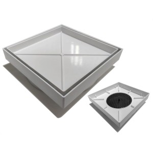 Ralo Invisível Branco 15CM JL