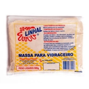 Massa para Vidro 500G LINHAL