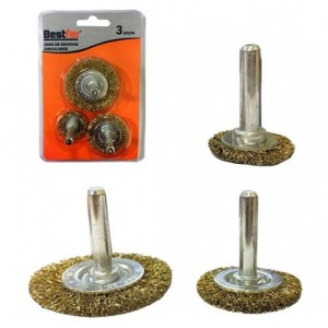 Escova de Aço Circular C/3 BESTFER