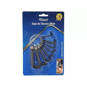 Chave Allen Preta C/10 WESTERN