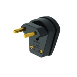 Pino Prensa Cabo 2P 20A Preto COMPOLUX