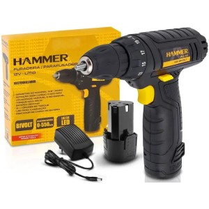 Parafusadeira e Furadeira 12V HAMMER