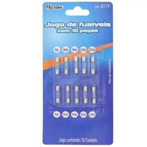 Kit Fusível C/10 WESTERN