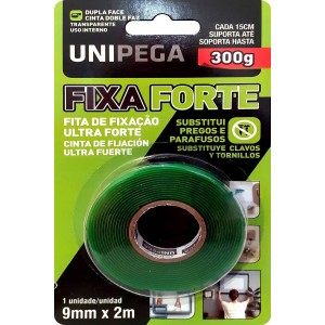 Fita Dupla Face 9X2 300G UNIPEGA