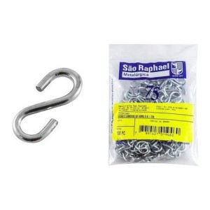 Gancho Tipo S 2'' C/100 SAO RAPHAEL