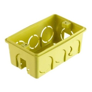 Caixa de Luz Amarela 4X2 MONDIALE