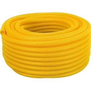 Conduite Corrugado Amarelo 3/4