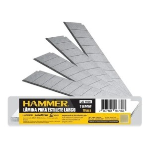 Lâmina de Estilete C/10 HAMMER