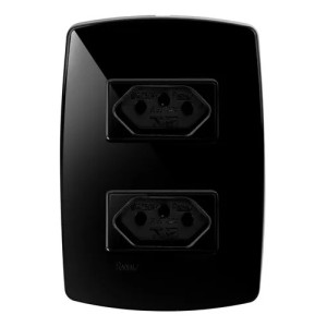 Tomada Dupla Distanciada Pérola 20A RADIAL