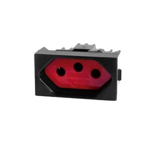 Módulo Tomada Pérola 20A Vermelha RADIAL